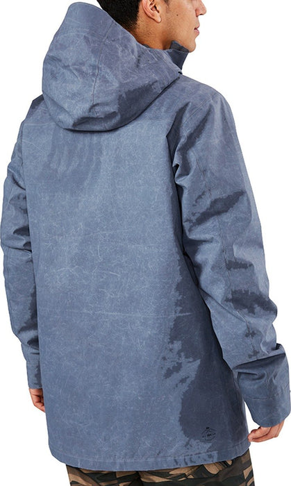Dakine Men's Elsman Snowboard Jacket Large India Ink / Scout Blue New