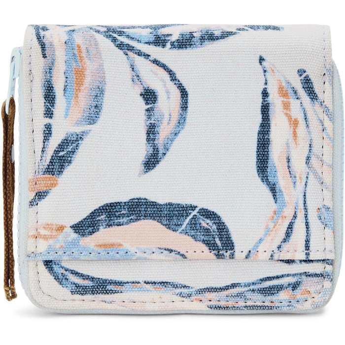 Dakine Everyday Wallet with Zipper Coin Pocket and Card Slots, Kelp Floral Print