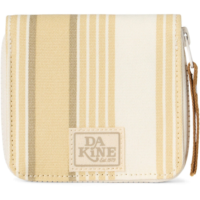 Dakine Everyday Wallet with Zipper Coin Pocket and Card Slots Neutral Stripe New