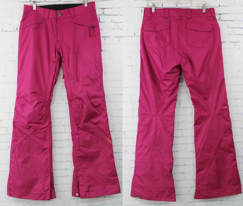 Bonfire Emerald Ski Snowboard Pants, Women's Medium, Raspberry (Fuchsia) New