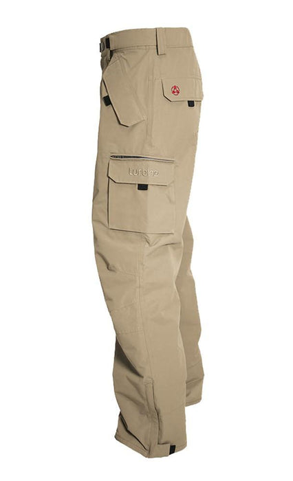 Turbine Mens FDGB Insulated Snow Pants, Large Khaki New