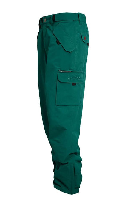 Turbine Mens FDGB Snow Pants, Extra Large XL Alpine Green New