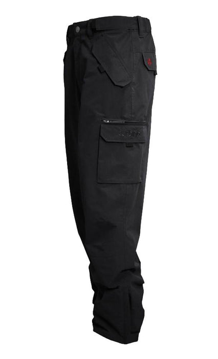 Turbine Mens FDGB Short Snow Pants, Large Black New