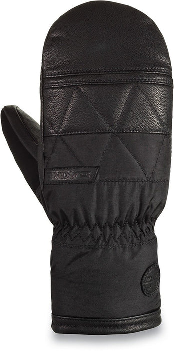 Dakine Women's Fleetwood Snowboard Mitts Small Black New Leather Palm