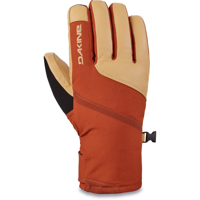 Dakine Fleetwood GoreTex Short Snowboard Gloves Women's Medium Gingerbread/Tan