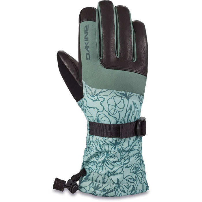 Dakine Fleetwood GoreTex Snowboard Gloves Womens Medium Poppy Iceberg/Black New
