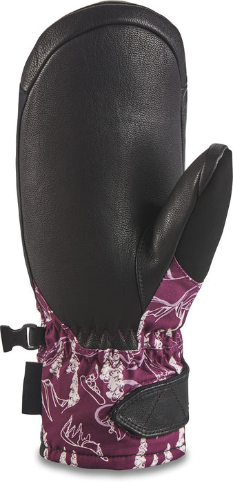 Dakine Fleetwood Snowboard Mitts Women's Medium B4BC Grapevine Print New