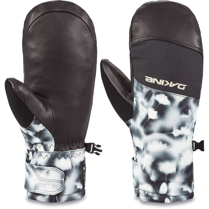 Dakine Fleetwood GoreTex Short Snowboard Mitts Womens Medium Dandelions/Black