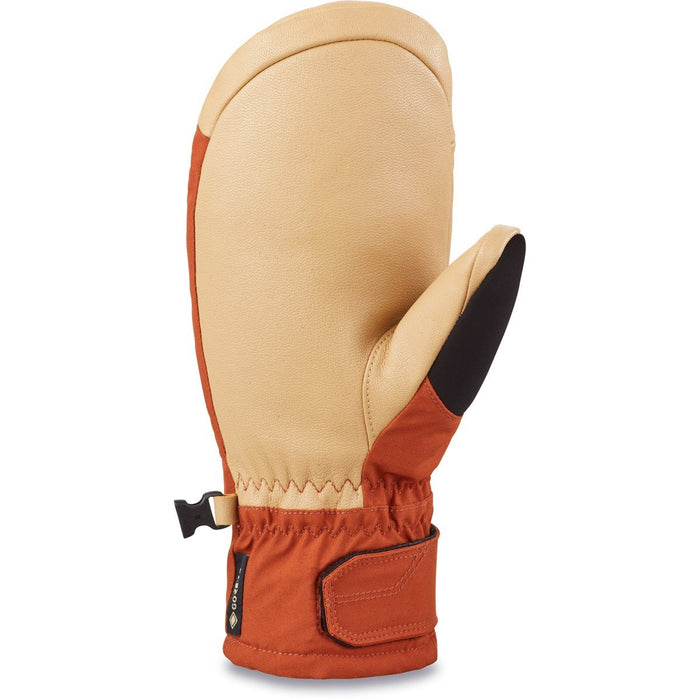 Dakine Fleetwood GoreTex Short Snowboard Mitts Womens Medium Gingerbread/Tan