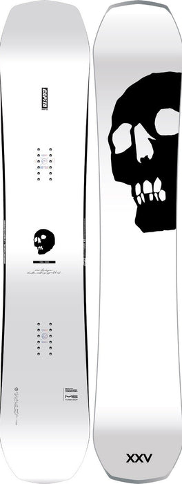 Capita Black Snowboard of Death Men's Snowboard 162 cm BSOD White Base New 2026