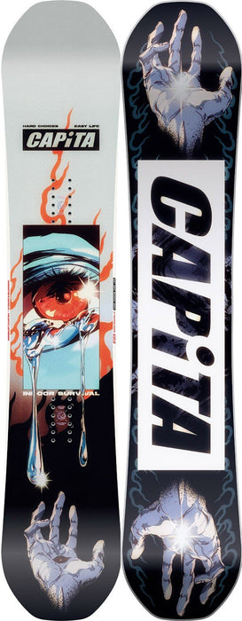 Capita Indoor Survival Men's Snowboard 150 cm, Park Twin, New 2026