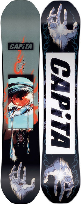 Capita Indoor Survival Wide Men's Snowboard 158 cm, Park Twin, New 2026