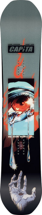 Capita Indoor Survival Wide Men's Snowboard 158 cm, Park Twin, New 2026