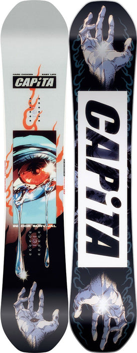 Capita Indoor Survival Men's Snowboard 160 cm, Park Twin, New 2026