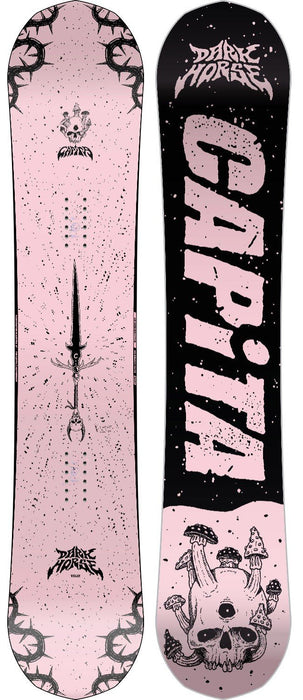Capita Mens Dark Horse Snowboard 152 cm, True Twin Park New 2027