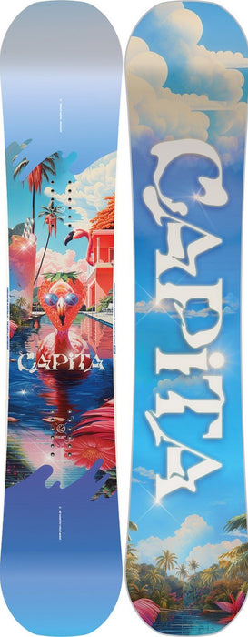 Capita Space Metal Fantasy Women's Snowboard 147 cm, Park Twin, New 2025