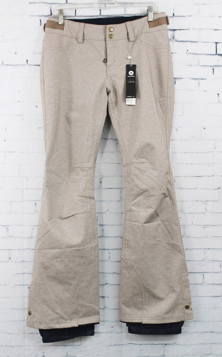 O'Neill Friday N Snowboard Pants, Women's Large, Fungi Beige