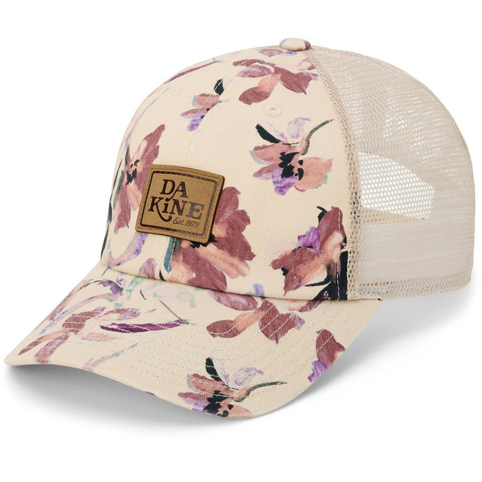 Dakine Getaway Trucker Hat Adjustable Snap Back Curved Brim Cap Ephemera Print
