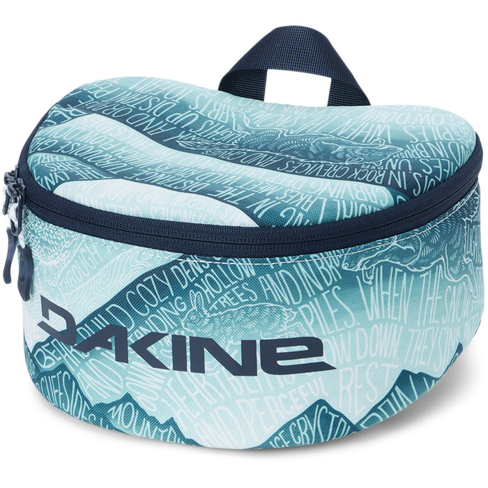 Dakine Goggle Stash Padded Goggle Case with Extra Storage Kingdom Mountains New