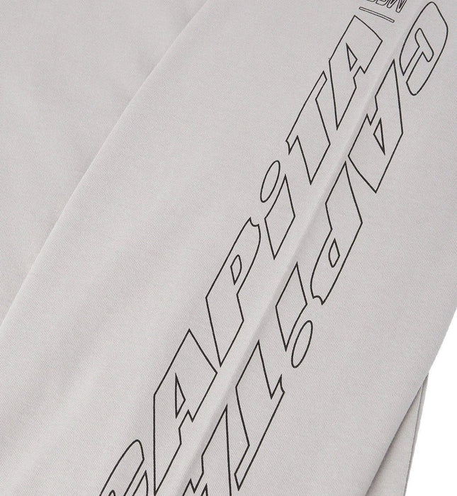 Capita Snowboards Gravity Long Sleeve Tee Shirt Men's Size Large Light Gray New