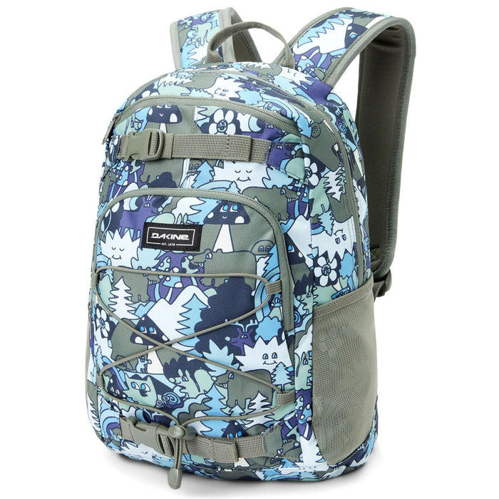 Dakine Grom 13L Backpack with Safety Whistle, Whimsical Forest Print New