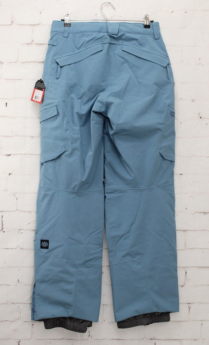 686 GLCR Geode Thermograph Snow Pants, Women's Small, Steel Blue New