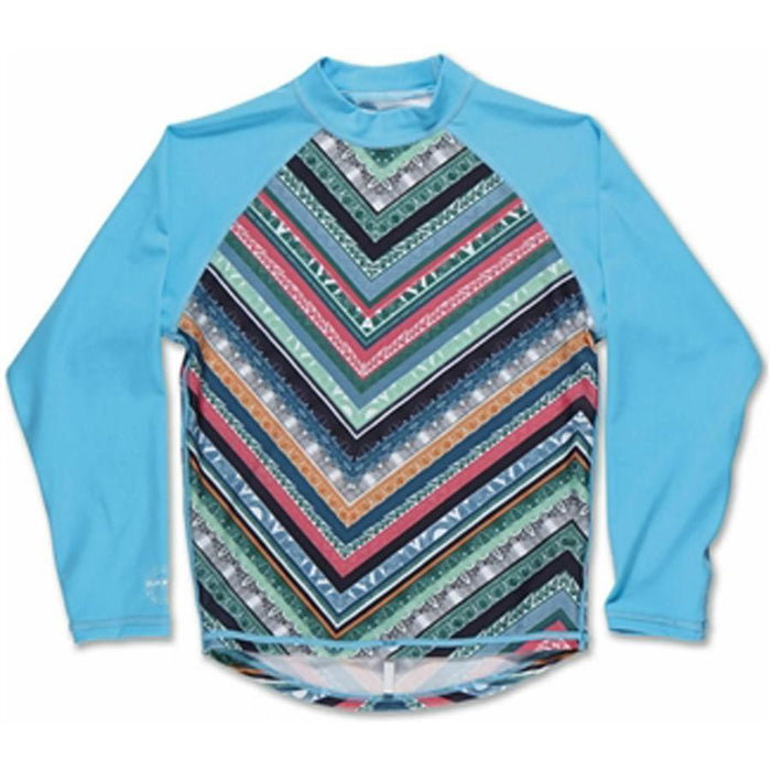 Dakine Girl's Youth Classic Long Sleeve Rashguard Swim Shirt Size 6 Nativeisle