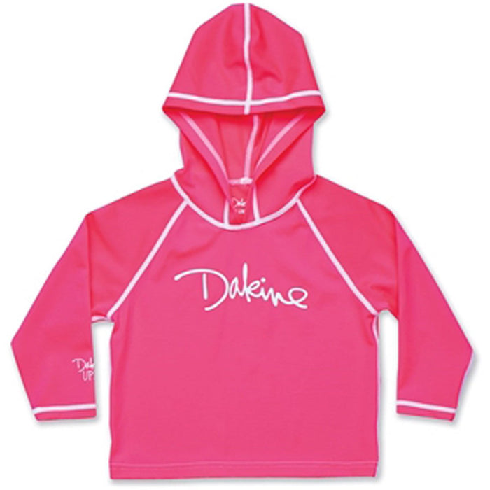 Dakine Girl's Toddler Swim Hoodie Size 2T Pop Star Pink New