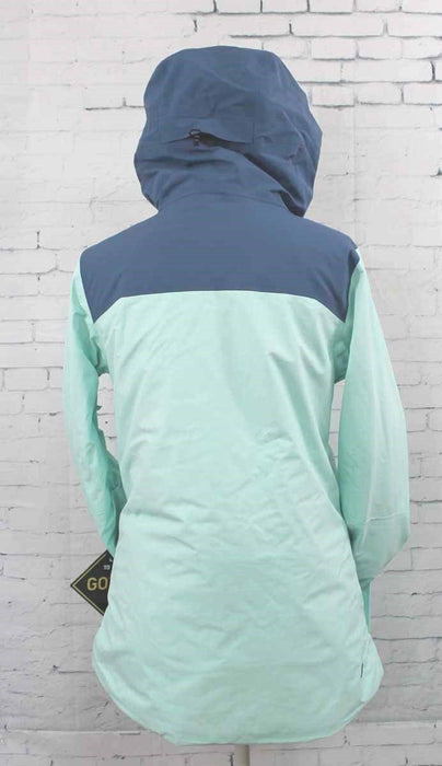 686 Womens GLCR Gore-Tex Wonderland Snowboard Jacket Small SeaGlass Clrblk