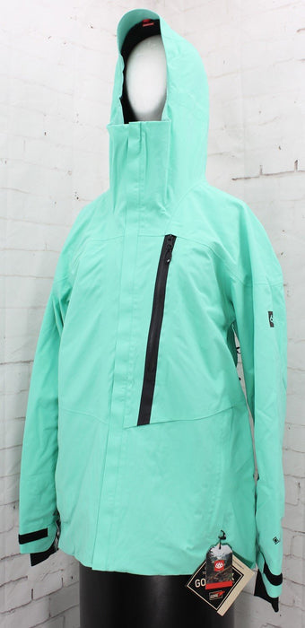 686 GoreTex GT Shell Snowboard Jacket, Men's Size Large, Spearmint Green New