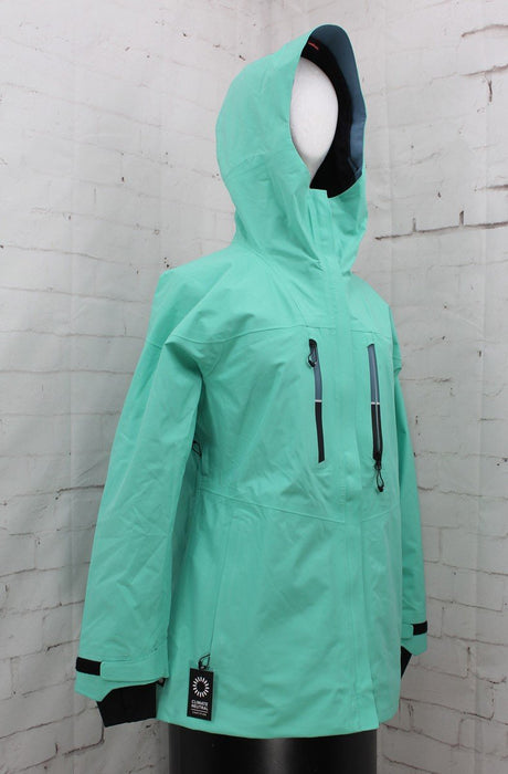 686 GoreTex Skyline Shell Snow Jacket, Women's Small, Spearmint Green New