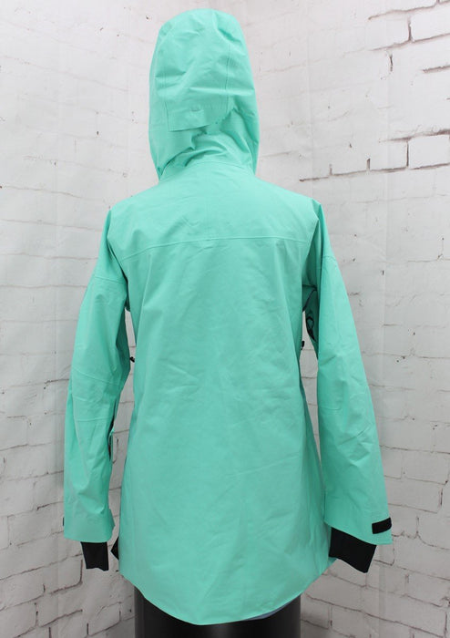 686 GoreTex Skyline Shell Snow Jacket, Women's Small, Spearmint Green New