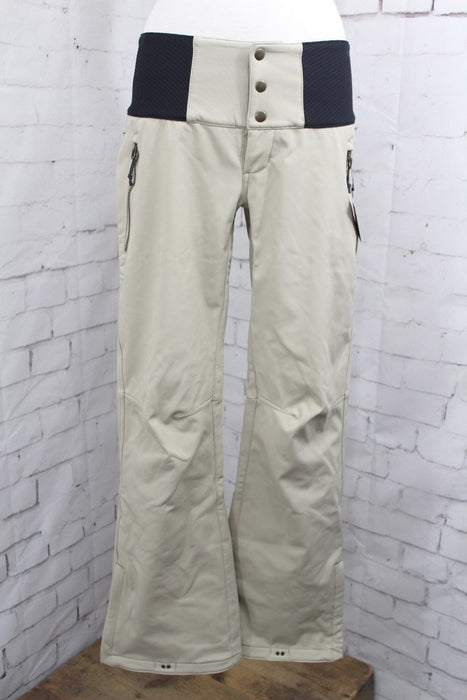 686 Gossip Softshell Snowboard Pants, Women's Small, Putty New