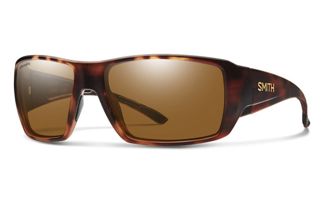 Smith Guide's Choice XL Sunglasses Matte Havana Tortoise Polarized Brown Glass