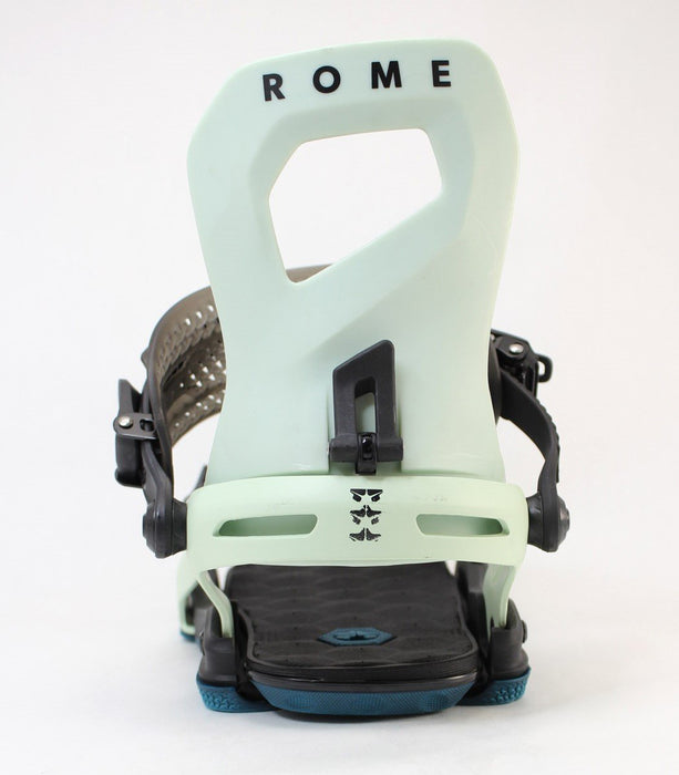 Rome Guild Snowboard Bindings, Small (Womens US 6.5-8.5), Aqua 2024 - Demo