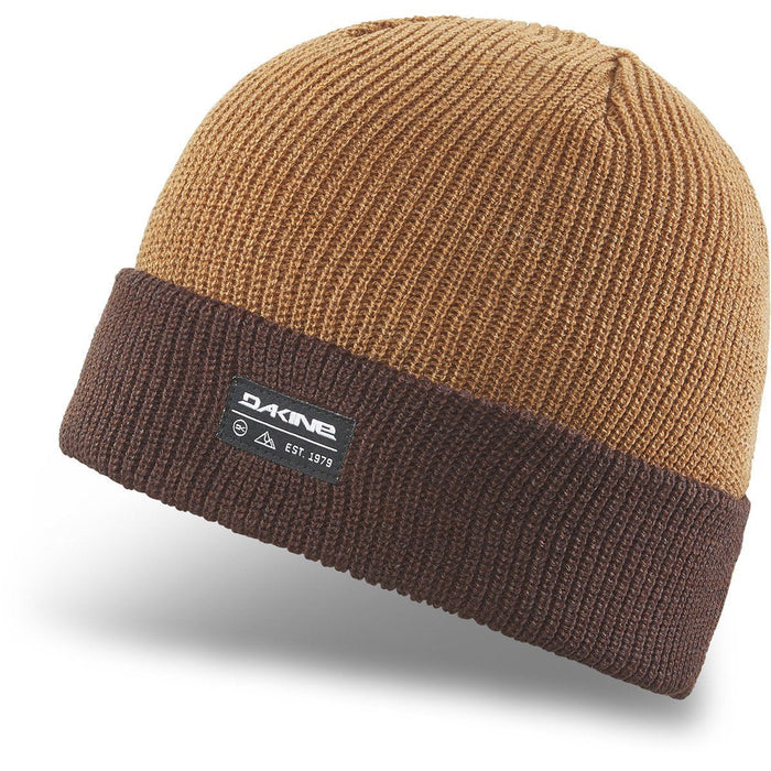 Dakine Hayden Rib Knit Cuff Beanie Unisex OSFM Mole / Bison Brown New