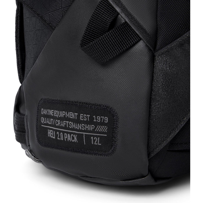 Dakine Heli 2.0 Snowboard and Ski Backpack 12L Black New