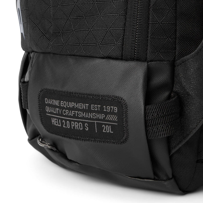 Dakine Heli 2.0 Pro S Snowboard and Ski Backpack 20L Black Shorter Fit New