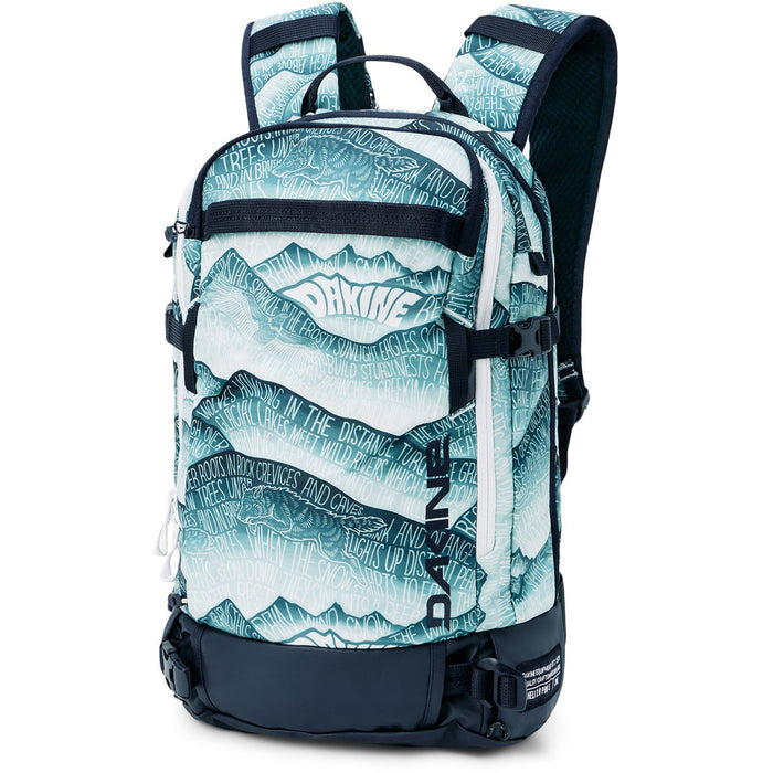 Dakine Heli 2.0 Pro S Snowboard / Ski Backpack 20L Kingdom Mountains Shorter Fit