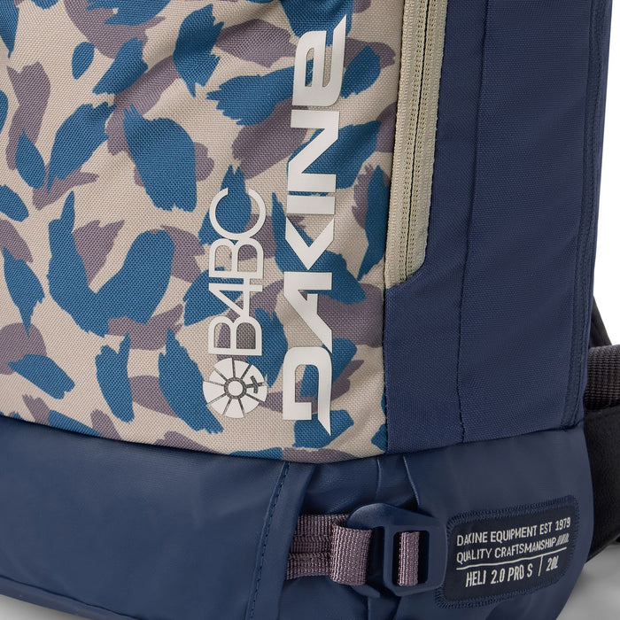 Dakine Heli 2.0 Pro S Snowboard and Ski Backpack 20L B4BC Spot Check Shorter Fit