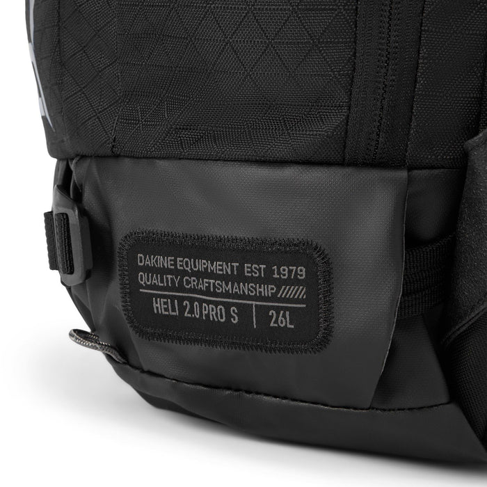 Dakine Heli 2.0 Pro S Snowboard and Ski Backpack 26L Black Shorter Fit New