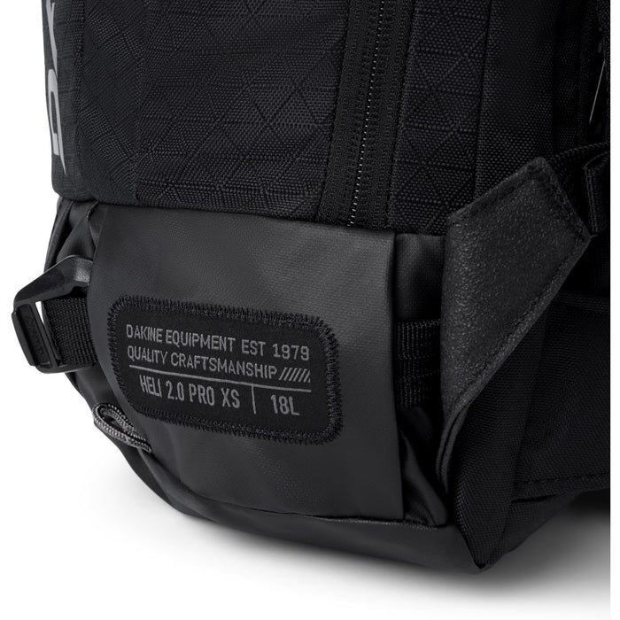 Dakine Heli 2.0 Pro XS Snowboard and Ski Backpack 18L Black Shorter Fit New
