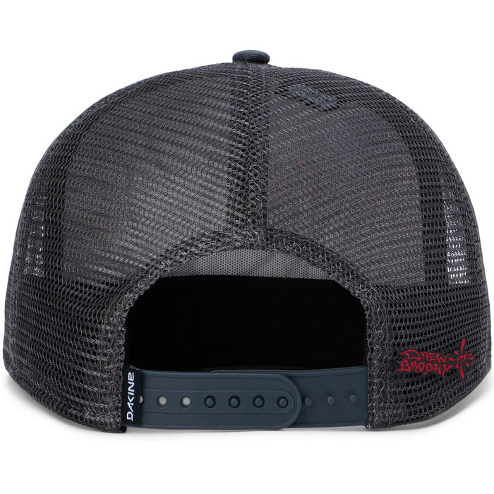 Dakine High Crown Trucker x Mayhem Snapback Hat Mayhem Marron Print New
