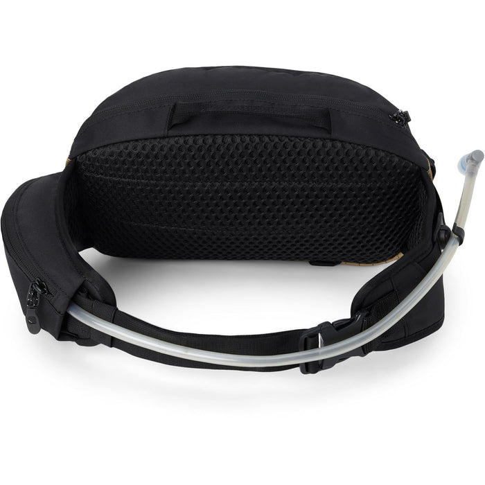 Dakine Hot Laps Hip Pack 5L Bike Lumbar Pack, 2L Hydration, Coyote Morse Code