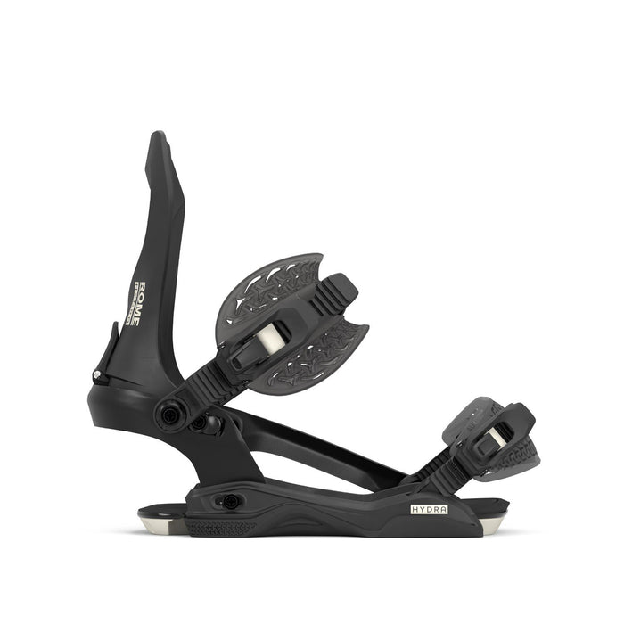 Rome Hydra AW Snowboard Bindings Small Womens US 6.5-8.5 Black New 2026