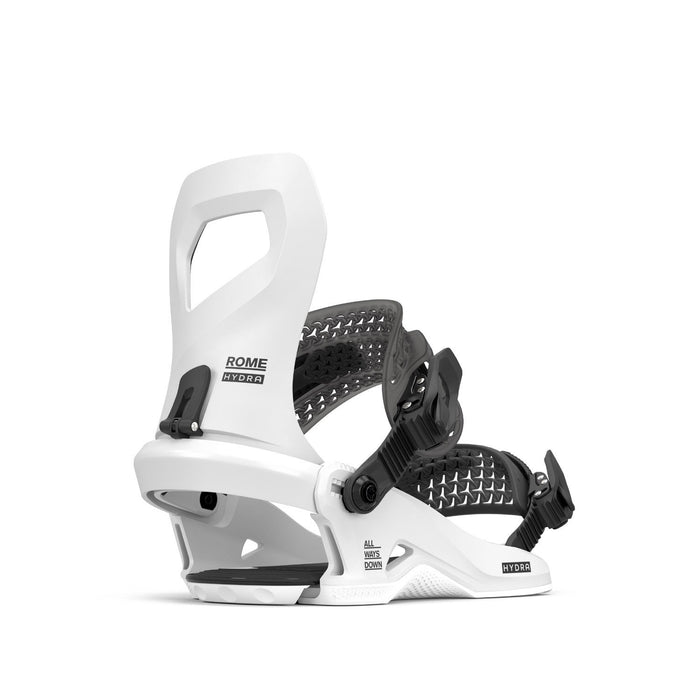 Rome Hydra HW Snowboard Bindings M/L Womens US 9 - 11 White New 2026