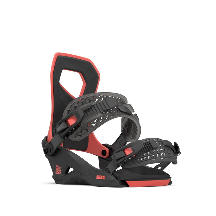Rome Hydra HW Snowboard Bindings Small Womens US 6.5-8.5 Hot Coral New 2026