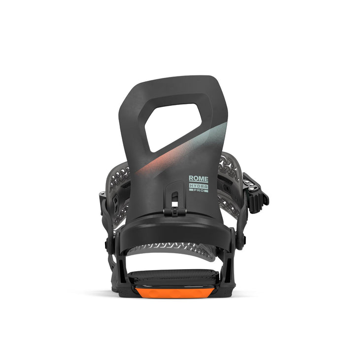 Rome Hydra HW Pro Snowboard Bindings M/L Womens US 9-11.5 Black/Slate 82510
