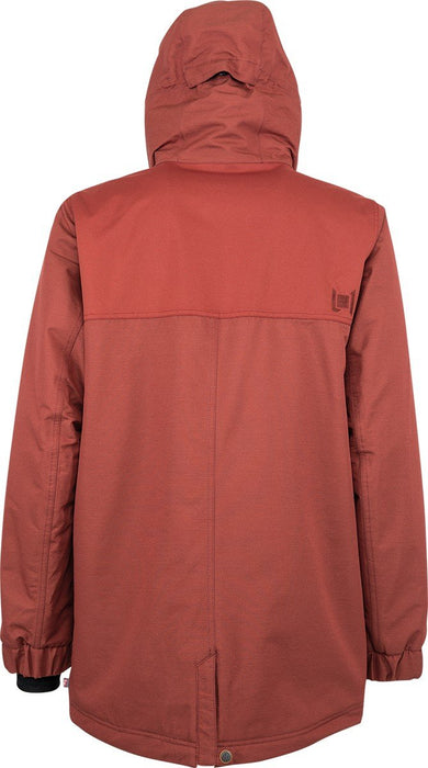 L1 Halsted 2L Insulated 20K Snowboard Jacket Mens Size Medium Rust