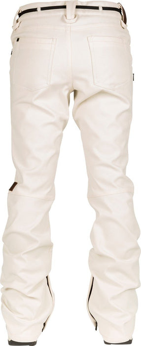 L1 Heartbreaker Twill Skinny Fit Snowboard Pants Womens Large Bone